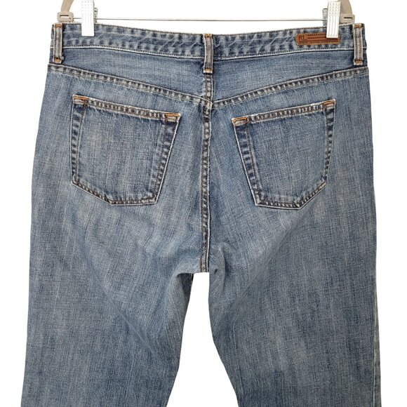 Polo Ralph Lauren Kelly Jean Womens Size 14 Blue Mid-Rise Bootcut Denim Jeans - Picture 7 of 10